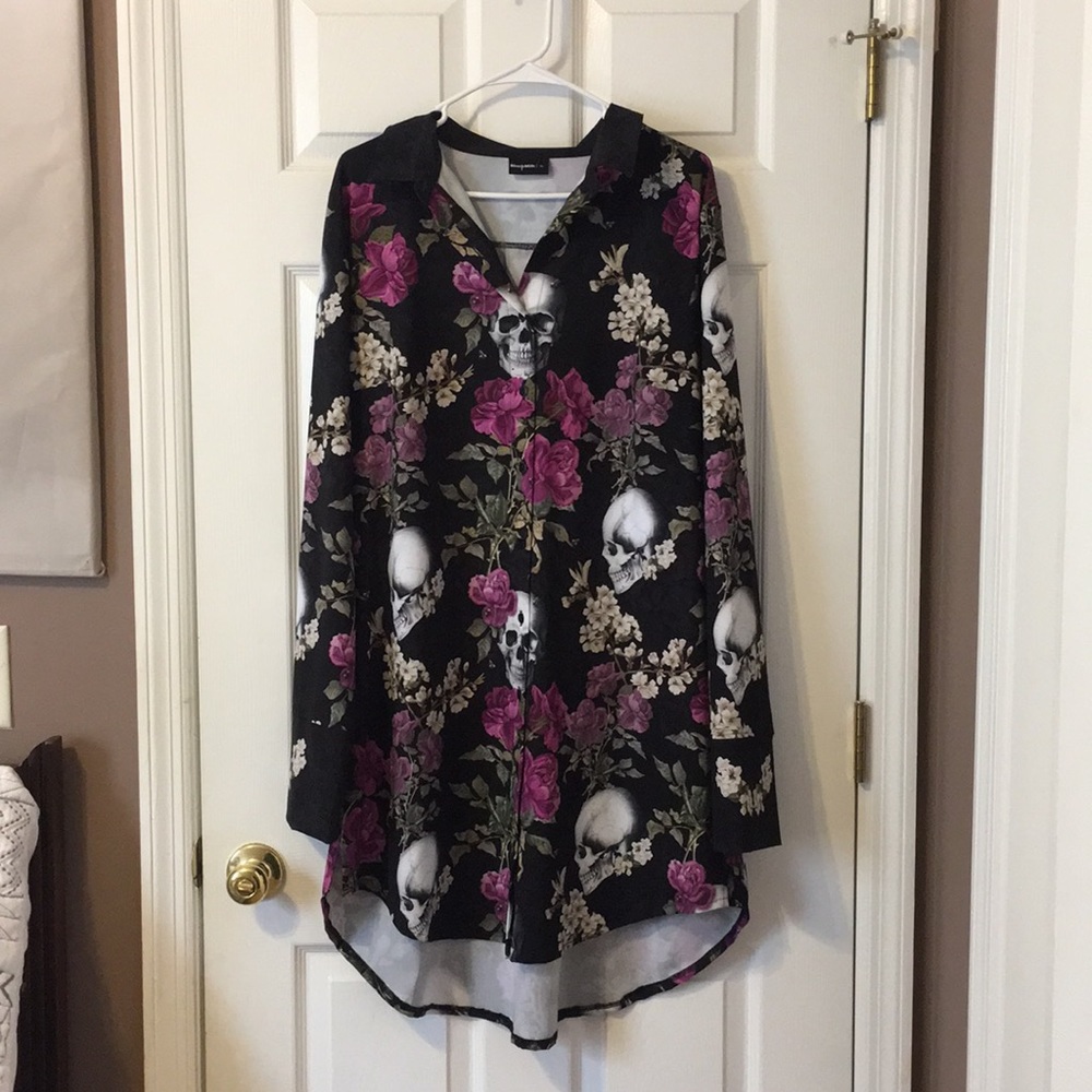 Blackmilk button down dress size xl